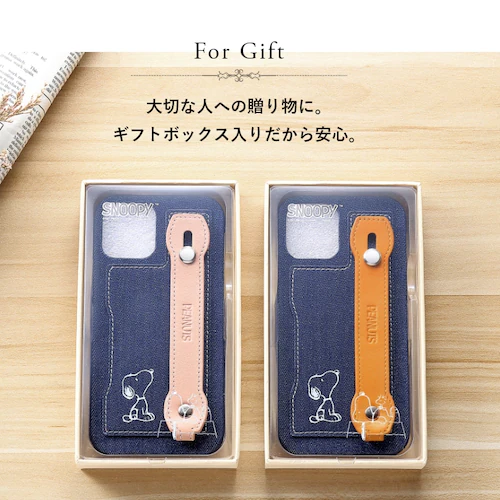 【iPhone12/iPhone12 PRO専用デニム×マリーゴールド】 iPhone13 ケース スヌーピー iPhone SE 第3世代 第2世代 カバー iPhone12 イタリアン レザー ス_6