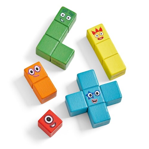 Numberblocks �Z���������� �i���o�[�u���b�N�X �ؐ��u���b�N �A�N�e�B�r�e�B�Z�b�g_1