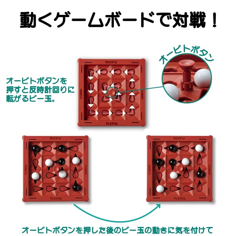 フレキシック(FlexiQ) おもちゃ ボードゲーム オービト 日本語
