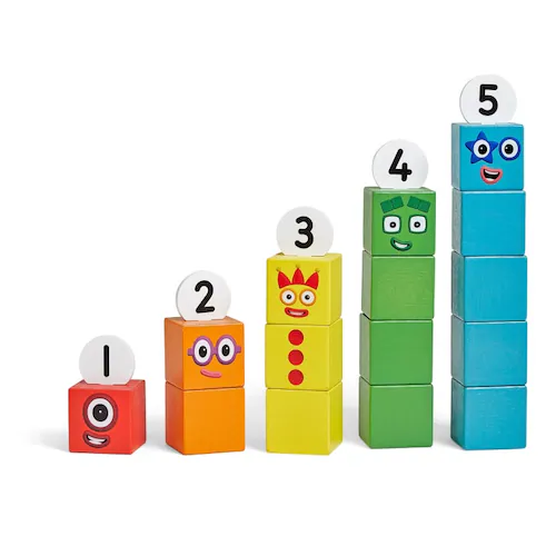 Numberblocks �Z���������� �i���o�[�u���b�N�X �ؐ��u���b�N 1-5_1