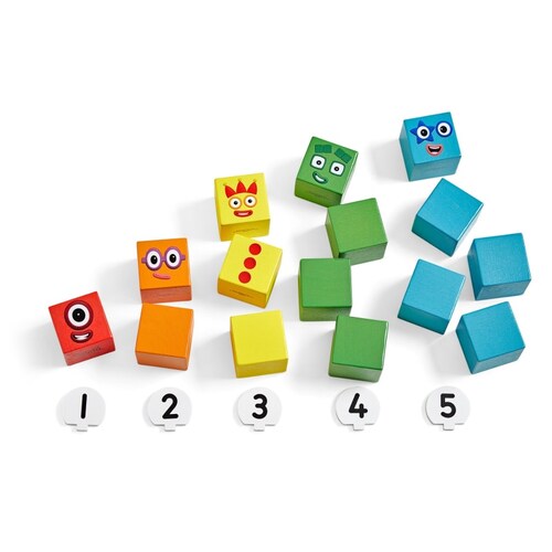 Numberblocks �Z���������� �i���o�[�u���b�N�X �ؐ��u���b�N 1-5_2