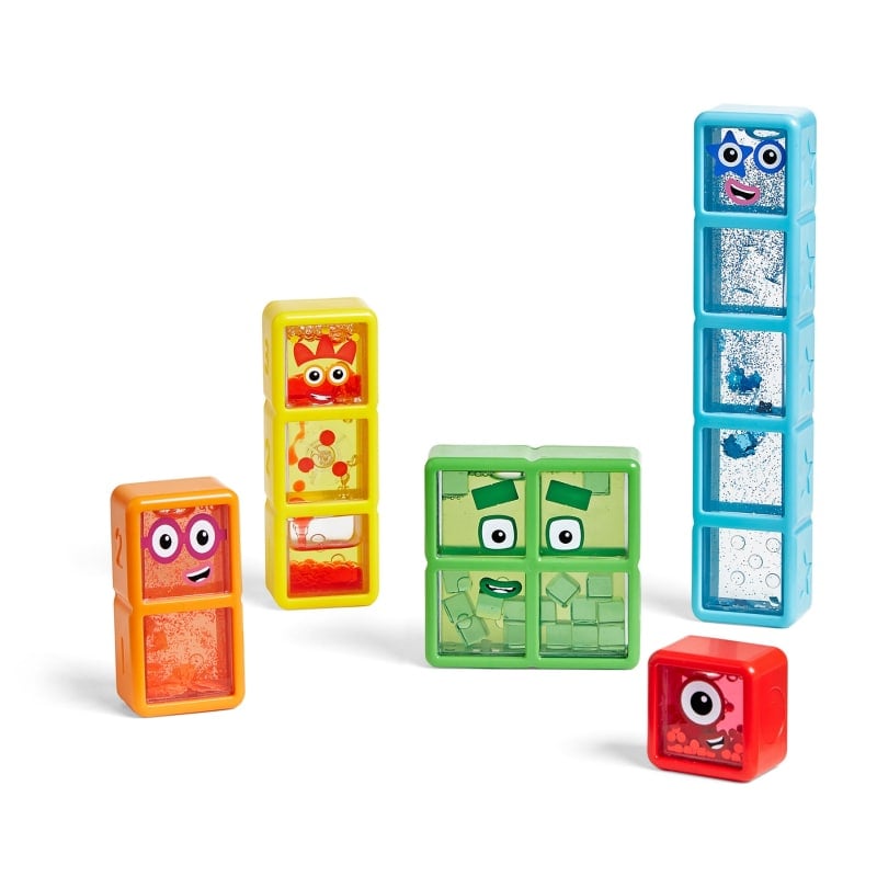 Numberblocks 算数おもちゃ ナンバーブロックス1-5 センソリーボトル