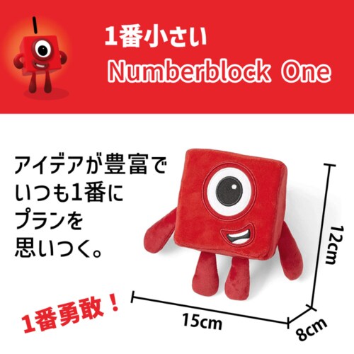 Numberblocks �Z���������� �i���o�[�u���b�N�X�ʂ�����ݒ��ǂ�One&Two_6