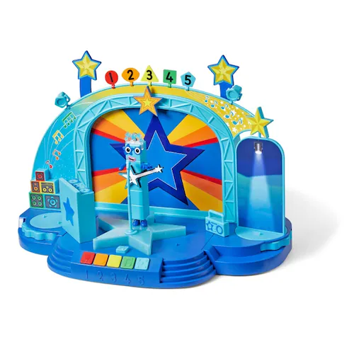 Numberblocks �Z���������� �i���o�[�u���b�N�X �t�@�C�u�̃~���[�W�J���X�[�p�[�X�^�[�X�e�[�W_1