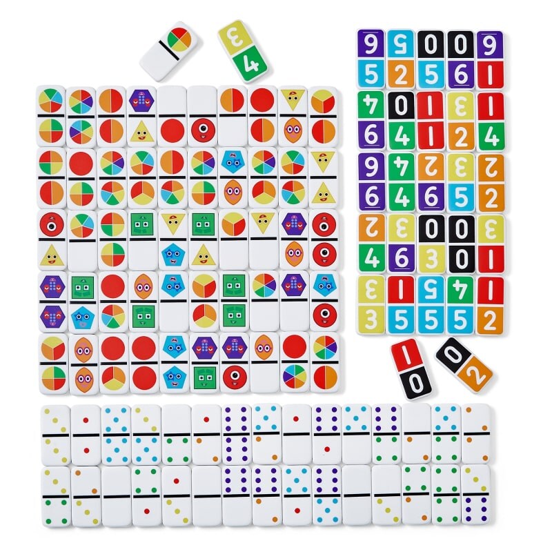 Numberblocks 算数おもちゃ ナンバーブロックス ドミノセット【代引き