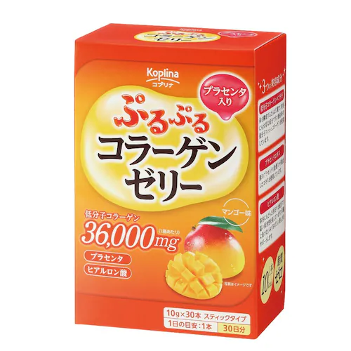 コプリナ ぷるぷるコラーゲンゼリー(プラセンタ入り) 10g x 30本 30日分_16