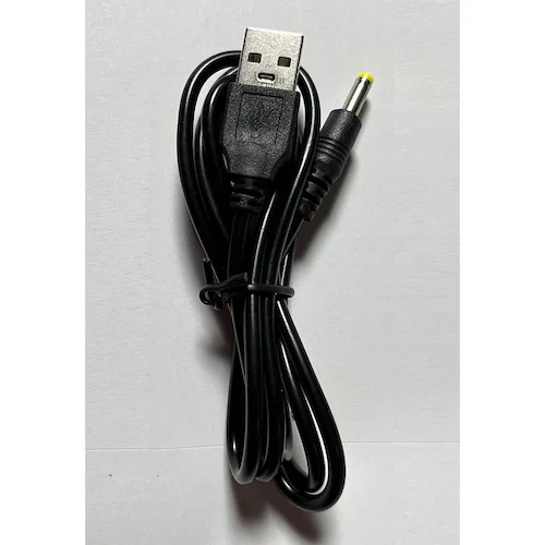 USB �u���b�N to DC4.0mm ���d�P�[�u�� ����1m �[�d�P�[�u�� �����[�d�Ή� DC�[�q �O�a4.0mm ���a1.7mm 10+10���c �d���R�[�h �ϊ� �A�_�v�^�[ �d�͋��� �d�q�@�� _2