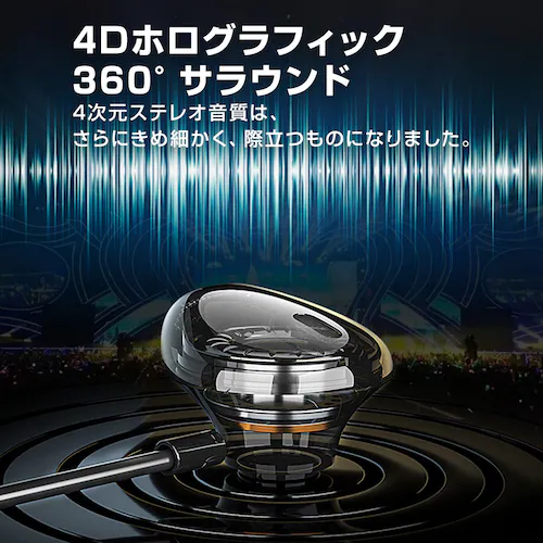 USB接続 イヤホン マイク付き パソコン用 長さ2.5m 通話可能 高音質 断線しにくい 軽量 インナーイヤー 有線 ゲーム テレワーク リモート 会議 イヤフォン【代引き不可】_7