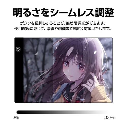 LED �g���[�X�� A4 ���^ ���i�K���� USB���d �ڐ���t �g���[�V���O ���C�g�e�[�u�� �p�l�� �C���X�g ���� ���} �A�j�� �͎� �f�b�T�� �_�C�������h�A�[�g �h�J_4