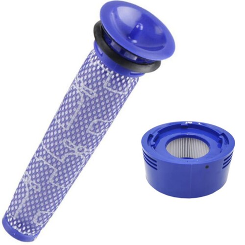 Dyson V8�t�B���^�[ 2�Z�b�g V8 V7 �V���[�Y��p �|�X�g���[�^�[�ƃv�����[�^�[�t�B���^�[ �_�C�\�� �݊��i ����_1