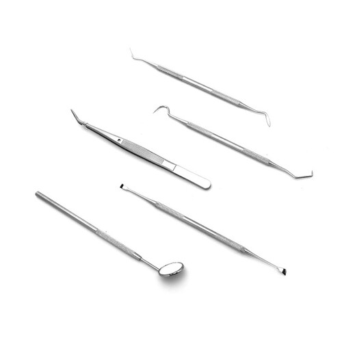 歯石取り 5本セット ケース付き 消毒用パッケージ付き_12