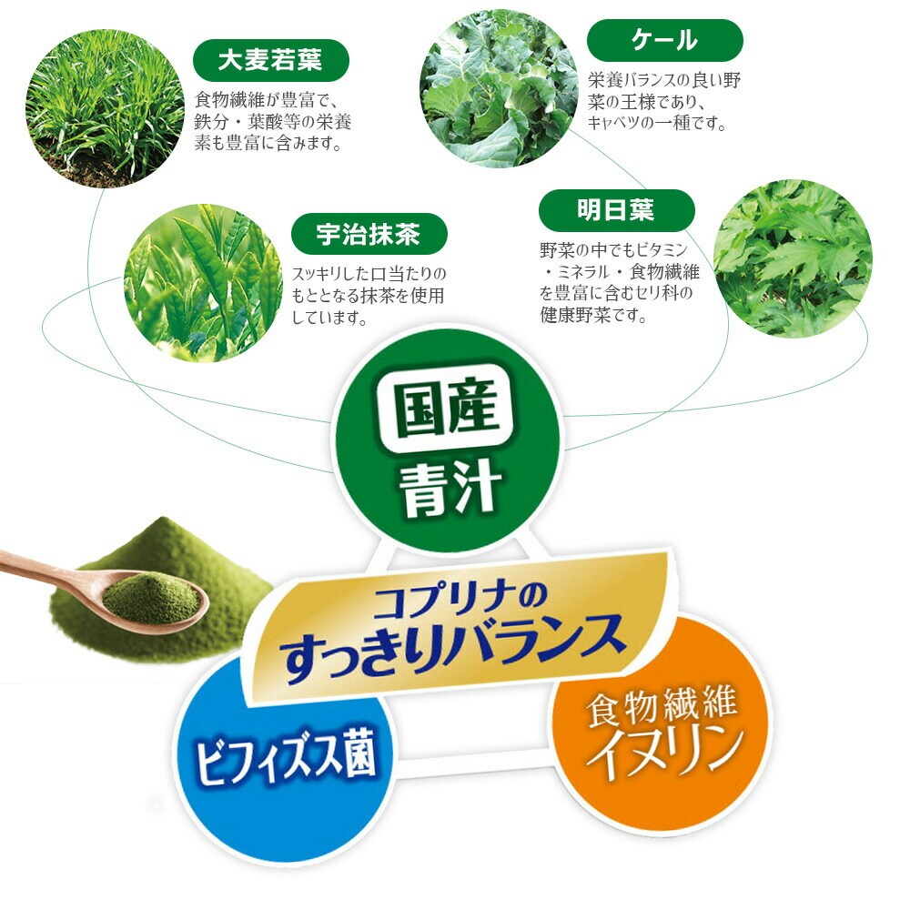 コプリナ すっきりビフィズス菌青汁 2.5g×30包 30日分 SE1043473