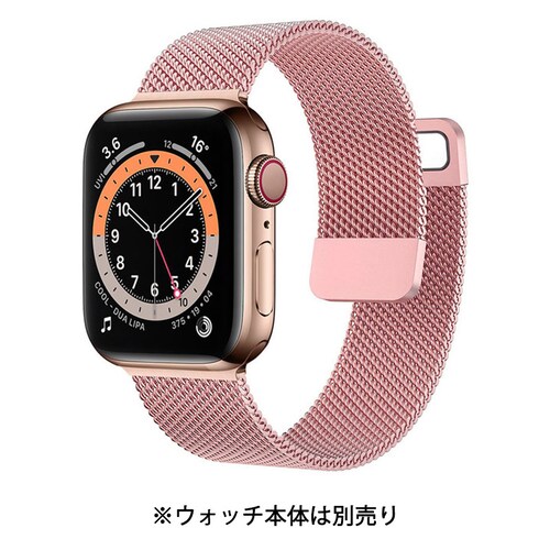 �A�b�v���E�H�b�`�p �V���o�[ 38-41mm �X�e�����X �x���g 1�{ apple watch ���[�v ���C�Œ��߂� �}�O�l�b�g iWatch ������� �j�����p �`�F�[�� series7 6 5 4_2