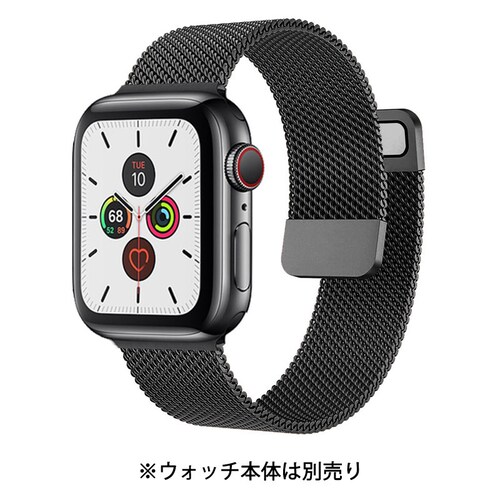 �A�b�v���E�H�b�`�p �V���o�[ 38-41mm �X�e�����X �x���g 1�{ apple watch ���[�v ���C�Œ��߂� �}�O�l�b�g iWatch ������� �j�����p �`�F�[�� series7 6 5 4_3
