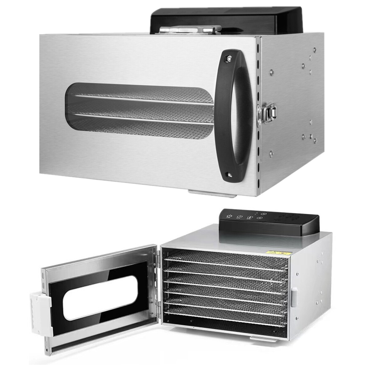 食品乾燥機 6層 フードドライヤー クッキー乾燥機 電気食品脱水機