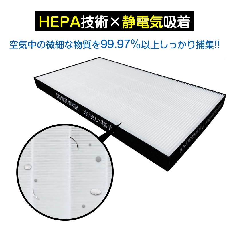 空気清浄機 交換 フィルター SHARP FZ-F40 シリーズ 対応 集塵 脱臭