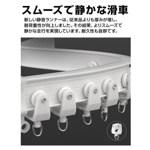 �J�[�e�����[�� ����2m ��Ő܂�Ȃ����� �o�� �V�� �� ���� �J�[�u���[�� �Ȃ��� �É� ���t���\ �ȒP DIY ���i�t�� �����J�b�g�� �͗l�ւ� �C���e���A_12