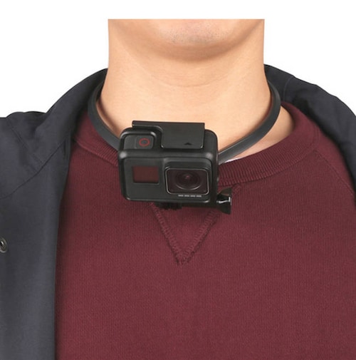 �l�b�N�J�����}���g GoPro �S�[�v�� iphone �X�}�z �Ή� �z���_�[ �g��  �A�N�V�����J���� �l�b�N �� �}�E���g �l�W �N���b�N�t�� HERO7 �A�N�Z�T���[_8