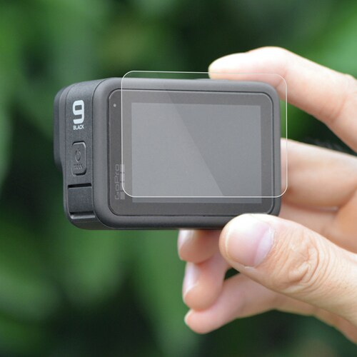 GoPro9 �p 9H�t���ی� �����K���X�t�B���� �J���������Y�t�B���� �ی�V�[�g �C�A�[�� �\��₷�� �X�N���[���{�����Y�p ����ƃz�R���Ə���h�� 3���Z�b�g_16