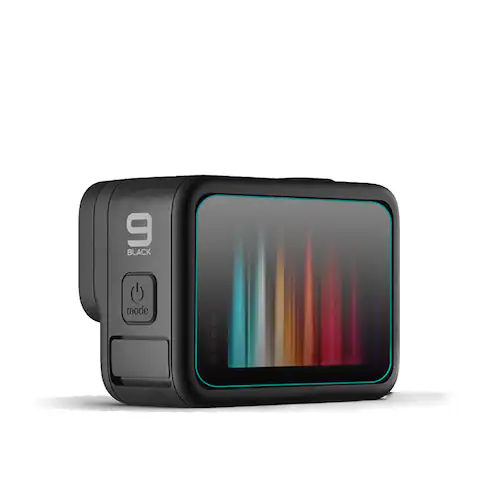 GoPro9 �p 9H�t���ی� �����K���X�t�B���� �J���������Y�t�B���� �ی�V�[�g �C�A�[�� �\��₷�� �X�N���[���{�����Y�p ����ƃz�R���Ə���h�� 3���Z�b�g_17