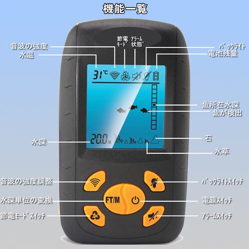 ���g ���Q�T�m�@ xf �����v�t �|�[�^�u���g�ь^ ���T���F 100m fishfider ��ނ� �C�ނ� �A�E�g�h�A �\�i�[ ���J�T�M�ނ� �o�X�ނ� �t�B�b�V���t�@�C���_�[_4