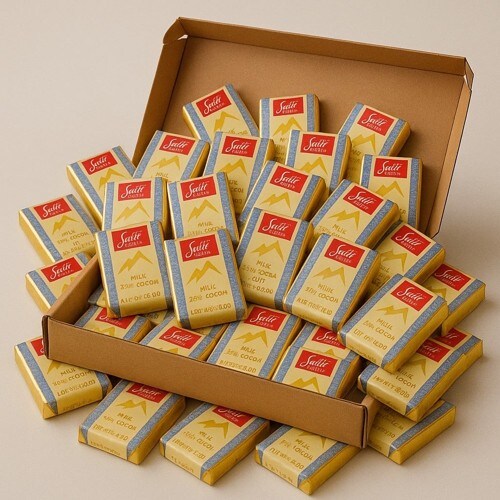 たっぷり45個】スイスデリス チョコレート SWISS DELICE スイス製