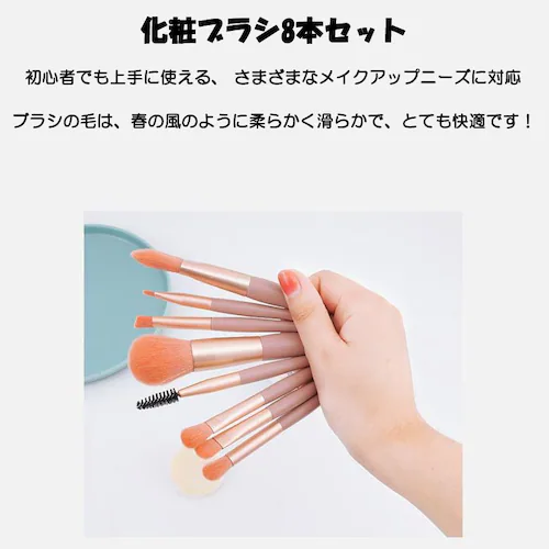 ���C�N�u���V 8�{�Z�b�g �I�����W�x�[�W���F ���σu���V �t�@���f�[�V���� �R���V�[���[ �t�F�C�X�p�E�_�[ �`�[�N ���b�v �A�C�V���h�E�`�b�v ���� �u���V_3