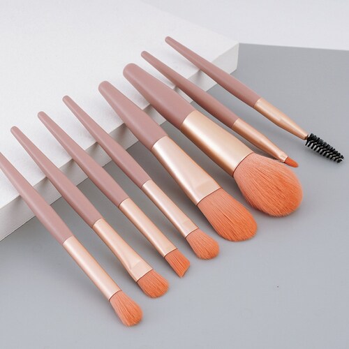 ���C�N�u���V 8�{�Z�b�g �I�����W�x�[�W���F ���σu���V �t�@���f�[�V���� �R���V�[���[ �t�F�C�X�p�E�_�[ �`�[�N ���b�v �A�C�V���h�E�`�b�v ���� �u���V_9