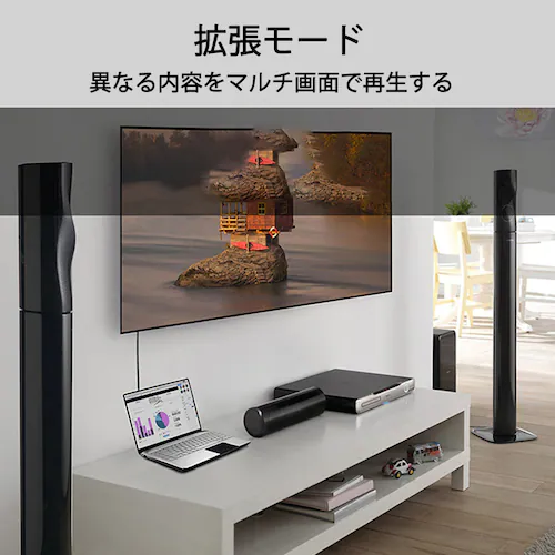 USB HDMI �ϊ��P�[�u�� ���F USB 3.0 to HDMI ���X V1.4 1080P �t��HD �p�\�R�� Mac �m�[�gPC �f�B�X�v���[ ���� ���j�^�[ �v���W�F�N�^�[�ڑ�_5