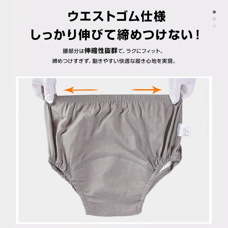 吸水ショーツ 3枚 尿漏れケアパンツ 失禁パンツ 女性 婦人用 綿100% 大容量 吸収 200mL サニタリーショーツ 漏れない 蒸れない 通気性 介護 生理 シニア 高齢者 吸水ショーツ 3枚 尿漏れケアパンツ 失禁パンツ 女性 婦人用 綿100% 大