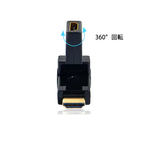 HDMI 360�� �p�x�ϊ� �A�_�v�^ �������R���� 90���`270�� ��Ȃ� ���Ȃ� �R�l�N�^�[�I�X�̃��X V1.4 1080P ���� �]�� �W��HDMI HDMI�P�[�u������ �f���h�~_4