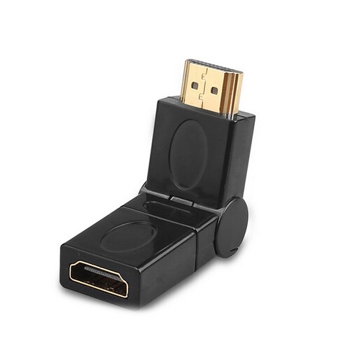 HDMI 360�� �p�x�ϊ� �A�_�v�^ �������R���� 90���`270�� ��Ȃ� ���Ȃ� �R�l�N�^�[�I�X�̃��X V1.4 1080P ���� �]�� �W��HDMI HDMI�P�[�u������ �f���h�~_6