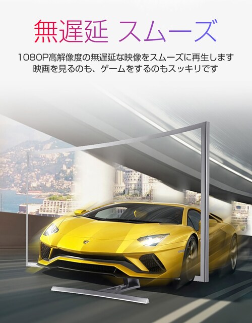 Lightning�[�q�Ή� HDMI�ϊ��P�[�u�� 1080P�Ή� �z���C�g �X�}�z�p �f���o�̓A�_�v�^_3