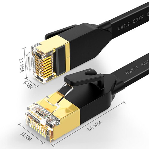 LAN�P�[�u�� CAT7 3m 3���[�g�� 10�M�K�r�b�g 10Gps 600MHz �t���b�g�^�C�v ����� �������ʐM ���[�^�[ �p�\�R�� �v�����^�[ cat7 �J�e�S���[7 �����y������s�z_11