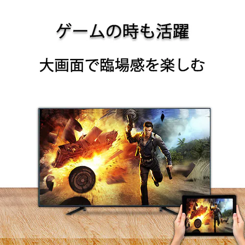 HDMI �I�X VGA AUX ���X �[�d 3.5mm�����@�\�t �ϊ��A�_�v�^�[ PS4 �X�C�b�` Macbook �Ή� �I�[�f�B�I�W���b�N�t�� �� �P���� �ϊ��P�[�u�� V1.4 1080P_5