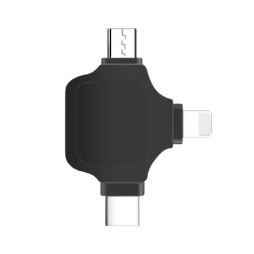 �}���`�ϊ��A�_�v�^ �� ���C�g�j���O TypeC android to USB�|�[�g Lightning Typec�I�XtoUSB���X USB3.0�@��ڑ� OTGiPhone iPad Mac �f�[_9