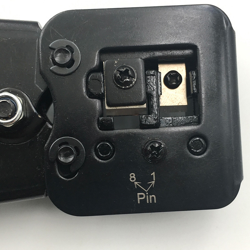 LANケーブル自作セット 貫通コネクタ30個+かしめ工具+LANテスター+