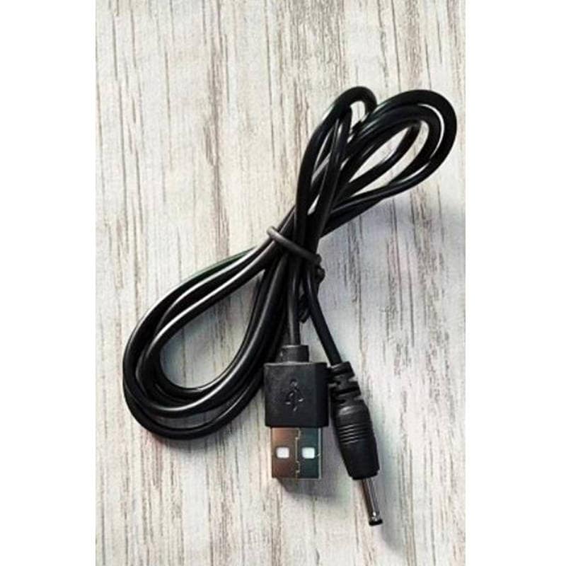 USB ブラック to DC5.5mm 給電ケーブル 長さ0.9m 90cm 充電ケーブル 10