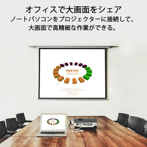 MiniDP to HDMI 4K �ϊ��P�[�u�� 1.8�� ���F �A�_�v�^�[ Mini DisplayPort �I�X to HDMI �I�X MacPC �m�[�g�p�\�R�� TV �f�B�X�v���C_4