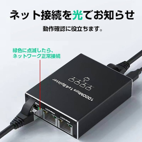 LAN����� 4�|�[�g 1Gbps �M�K LAN�|�[�g���� �g�� �A�_�v�^�[ RJ45 �������p�R�l�N�^ lan�n�u ���[�^�[ �l�b�g���[�N�X�v���b�^�A�_�v�^ CAT5 CAT6 CAT7_7