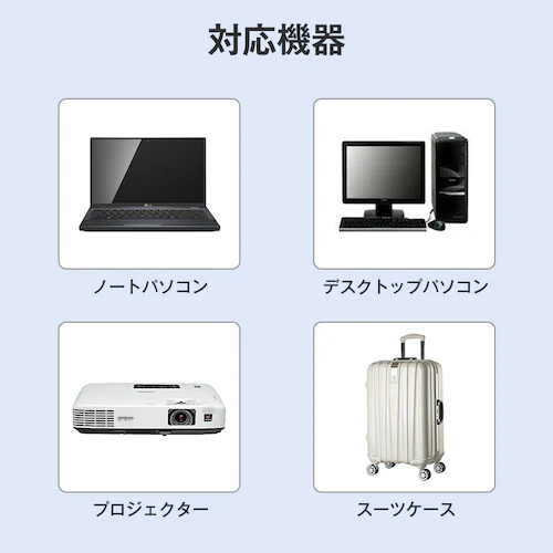 �Z�L�����e�B���C���[ 1�� 1.8m �� ���b�N PC �m�[�g�p�\�R�� ���C���[���b�N ����h�~ ���R�k�h�~ 7�~4mm �X���b�g�Ή� 180cm ��� �I�t�B�X �J�t�F �ȒP�ݒu_12