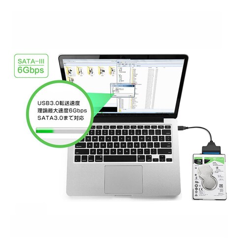 SATA USB �ϊ��P�[�u�� �n�[�h�f�B�X�N���[�_�[ �O�t��hdd usb 2.5 3.5�C���`SSD HDD sata USB�ϊ��A�_�v�^�[ �f�[�^���o��SATA3 USB 3.0 UASP�Ή�_7
