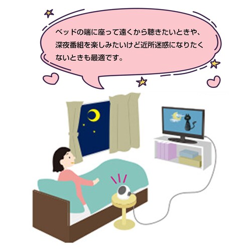 ���茳�X�s�[�J�[ ���^ �e���r �剹�� ����� ���͂����� �ݒ�s�v �ȒP �d�r�� �L�� �R�[�h��5m �Ƒ� �[�� �{�����[�� �W�� �g�� �⒮ �L�b�`�� ���r���O �Q��_9