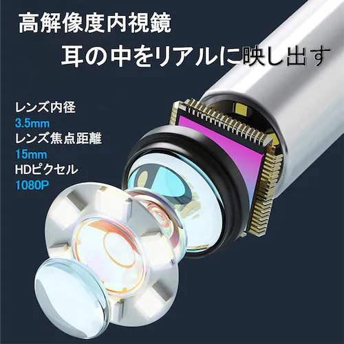 �J�����t�������� ������ ���|�� ���C���� �ɍ� �V���R���w�b�h 300����f �C���[�X�R�[�v LED���C�g ���C�����X Wi-Fi�ڑ� �[�d�� iPhone Android ��p�A�v��_12