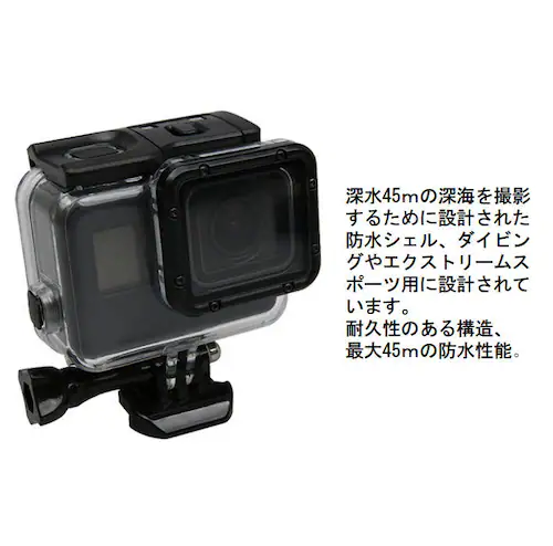 Gopro�h���P�[�X �S�[�v��7/6/5 HERO7Black/HERO6/HERO5 �A�N�Z�T���[ �h���n�E�W���O �h�� �P�[�X �t���[�� �h�������� �C ���� GoPro �S�[�v��_13