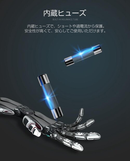 シガー ソケット チャージァ― 3連増設 シーガーソケット増設 車載USB充電器 3USB 車内充電器 自動車USB充電器 知能 12ー24V車種通用 車中泊【代引き不可】_6