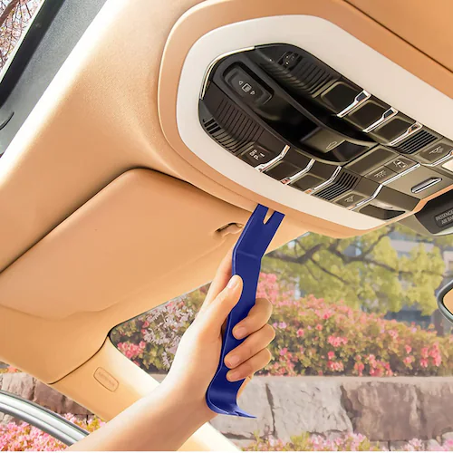 車 内張剥がし 内装 内張り はがし リムーバー 配線ガイド 工具 セット DIY 自動車 修理 交換 取り外し カーナビ ドライブレコーダー ドラレコ 整備 解体 工事用【代引き不可】_12