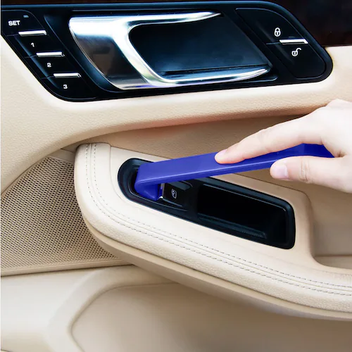 車 内張剥がし 内装 内張り はがし リムーバー 配線ガイド 工具 セット DIY 自動車 修理 交換 取り外し カーナビ ドライブレコーダー ドラレコ 整備 解体 工事用【代引き不可】_14