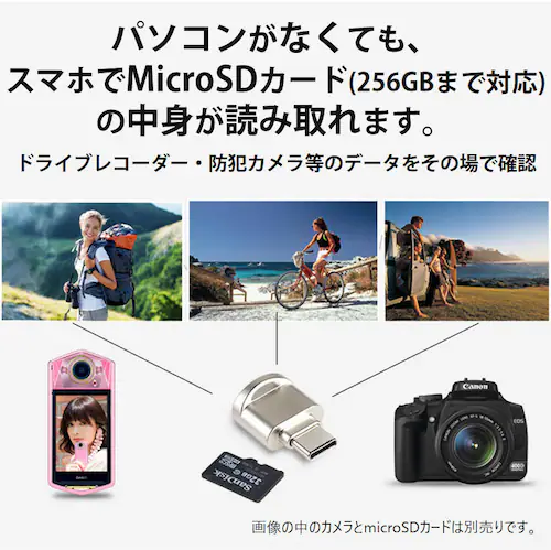 TypeC用TFカードリーダー MicroSDカードリーダー Macbook データ移行 バックアップ Office PDFファイル スマートフォン 保存移動Android タブレット対応_6