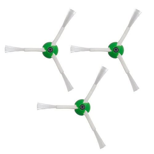 irobot roomba e5 e6 i7 i7+ 対応 エッジブラシ 3本セット ネジ付き アイロボット ルンバi7 手入れ ブラシ交換 買替 付け替え 互換品 ポイント消耗_1